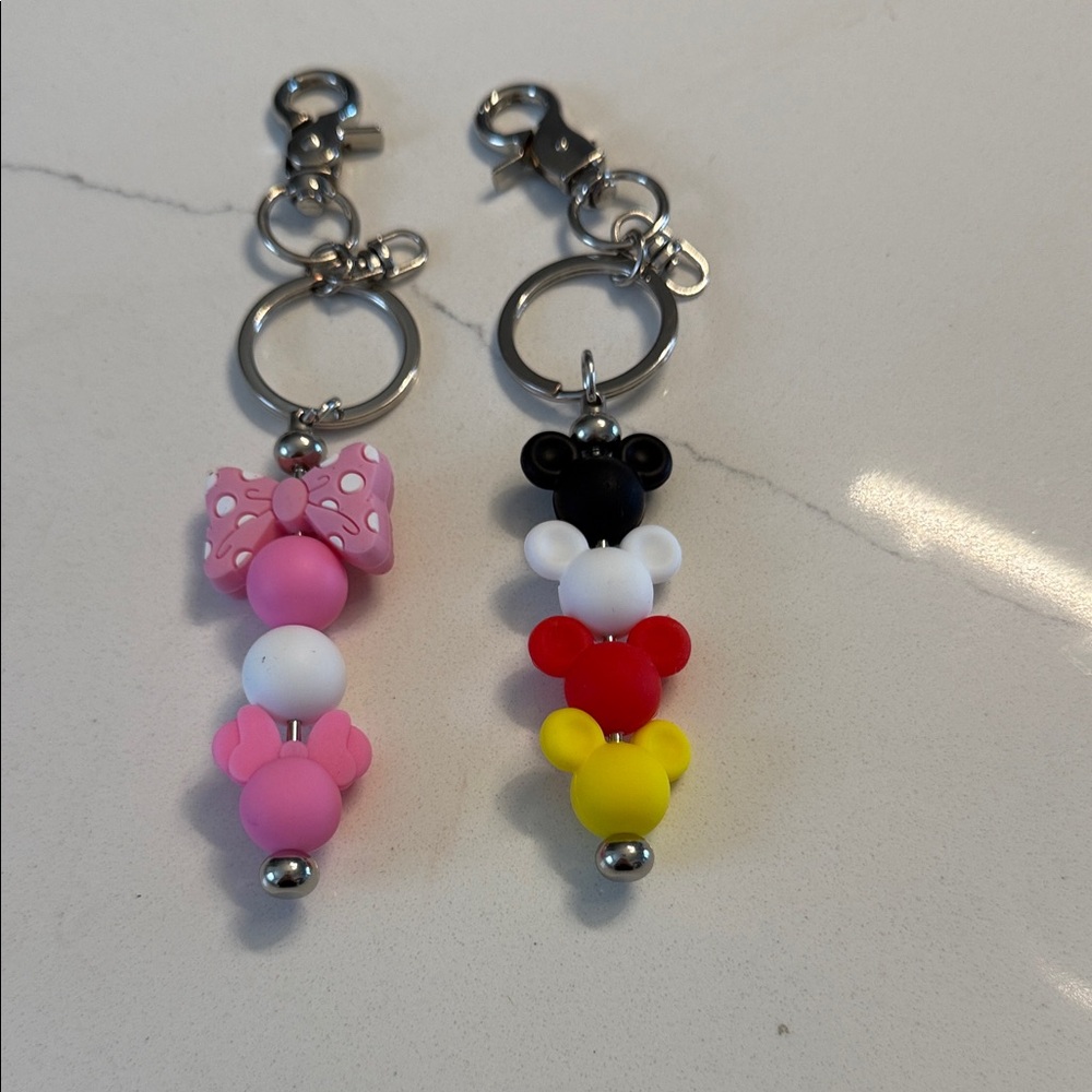 Mickey Mouse Inspired Keychains